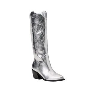 Madden NYC Embroidered Tall Western Boots